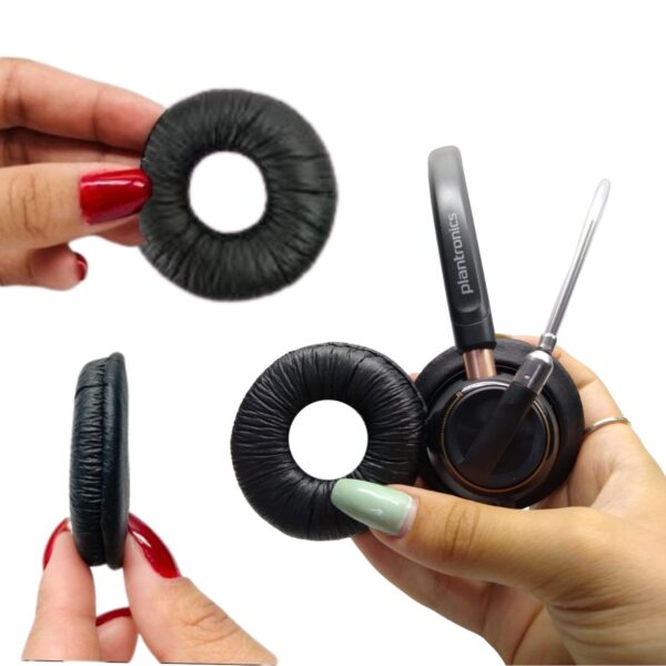 Espuma Para Headsets Material Sintético 5.5cm - Kit C/100 - Imagem 2