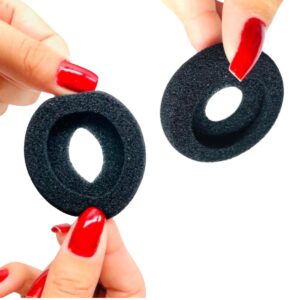 Espuma p/ Headset Iintelbrás, Zox, Fechada 5.3CM - KIT C/ 02