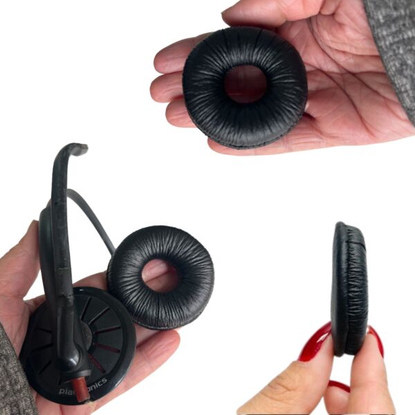 Espuma Para Headsets Material Sintético 5.5cm - Kit C/ 80 - Imagem 2