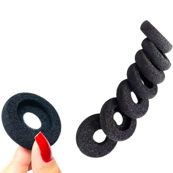 Espuma p/ Headset Intelbras, Zox Fechada 5.3CM - Kit c/10