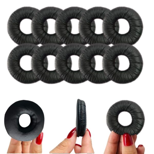Espuma Para Headsets Material Sintético 5.5cm - Kit C/100