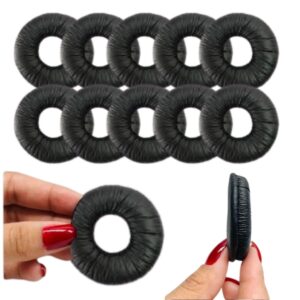 Espuma Para Headsets Material Sintético 5.5cm - Kit C/ 80