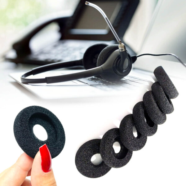 Espuma para Headset Felitron e TopUse 4.8CM - Kit c/ 10 - Imagem 2